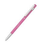 Ручка шариковая "Mars", soft touch, розовый, хром (Chili)