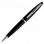 Ручка шариковая "Carene Black Sea ST", корпус-латунь, лак, серебро (Waterman)