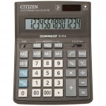 Калькулятор Correct D-314, 14-разрядный, черный (Citizen)