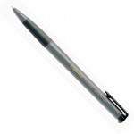 Ручка шариковая автоматическая "City Stick", резиновый упор, 0,5мм, черный (Avantre)