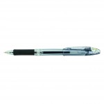 Ручка гелевая "Jimnie Gel ", прозрачный, резиновый упор, 0,7мм, черный (Zebra)