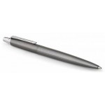 Ручка шариковая "Jotter Premium Oxford Grey Pinstripe CT", корпус-нерж.сталь, хром (Parker)
