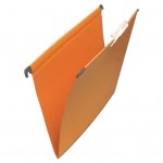 Папка подвесная 300х235мм "Fil.pak", А4, картон, оранжевый (Практик)