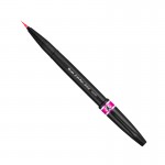 Ручка-кисть "Sign Pen Artist", ultra-fine, пигментные чернила, розовый (Pentel)
