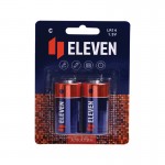 Батарейка тип C Alkaline LR14, 1.5v (Eleven) цена за 1шт.
