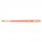 Ручка гелевая "Signo 120 Angelic Colour", прозрачный, 0,7мм, оранжевый(UNI Mitsubishi pencil)