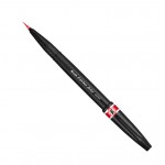 Ручка-кисть "Sign Pen Artist", ultra-fine, пигментные чернила, красный (Pentel)
