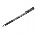 Ручка гелевая "G-Line", черный, игольчатый, 0,5мм, черный (Berlingo)