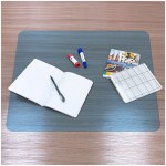 Подкладка на стол 55х65см, синий, прозрачный, матовый (OfficeSpace)