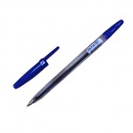 Ручка шариковая "Office", масляная, синий, 0,7мм, синий, масляная (Staff)