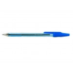 Ручка шариковая "927", тонированный, 0,7мм, синий (Beifa)