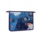 Папка для тетрадей А4 "Jeans Style" на молнии (Hatber)