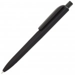 Ручка шариковая "DS8 PRR-Т", soft touch, корпус черный, синий (Prodir)