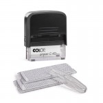 Штамп самонаборный 4/6-строчный, оттиск 59 х 23 мм, пластик.корпус, арт.Printer 40 (Colop)