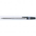 Ручка шариковая "N-5200", прозрачный, 0,7мм, черный (Zebra)