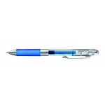 Ручка гелевая автоматическая "EnerGel InFree", черный, 0,7мм, синий (Pentel)