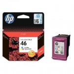 Картридж струйный HP 46 Deskjet 2020/2520, tri-colour (Истек срок годности)