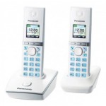 Радиотелефон KX-TG8052RUW, белый (Panasonic)