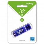 Флешка 32Gb USB 3.0 "Glossy", синий (SmartBuy)