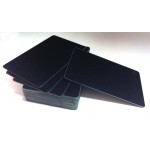 Пластиковые карты черные, CR-80, толщина 0.76 мм, 500шт/уп (Распродажа) цена за штуку