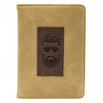 Обложка для паспорта "Beard", искусственная кожа, коричневый, 100x135мм (Infolio)