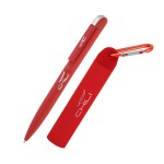 Набор: Ручка "Jupiter" + Внешний аккумулятор "Minty" 2800mAh, красный (Chili)