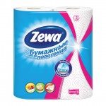 Полотенца бумажные в рулоне "Premium decor", 2-х сл, 2 рул/уп (Zewa)