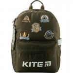 Рюкзак школьный 719 "Camping", хаки (Kite)