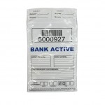 Номерной одноразовый сейф-пакет BANK-ACTIVE, с защитным клапаном А4 (100шт/уп)