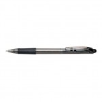 Ручка шариковая автоматическая "BK417", масляная, резиновый упор, 0,7мм, черный (Pentel)