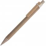 Ручка шариковая "Bio-Mix", корпус из картона, клип из дерева (Ritter-Pen)