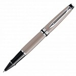 Ручка-роллер "Expert 3 Taupe CT", корпус-латунь, лак, хром (Waterman)