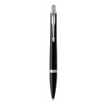Ручка шариковая "Urban London Cab Black CT", корпус-латунь, лак, хром (Parker)