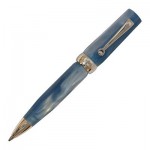 Ручка шариковая "Micra", корпус-акриловая смола, серебро (Montegrappa)