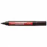Маркер перманентный, пулевидный наконечник, черный, 1-3мм (UNI Mitsubishi pencil)