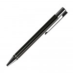 Ручка шариковая "Regatta", алюминий, корпус-черный мат.лак, хром (Portobello)
