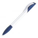 Ручка шариковая "Hattrix Basic", белый/синий (Senator)