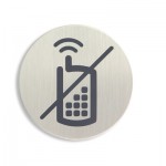 Табличка-пиктограмма "Мобильные телефоны запрещены" (Durable)