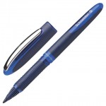 Ручка-роллер одноразовая "One Business", 0,6мм, синий (Schneider)