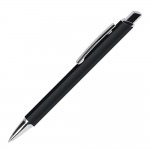 Ручка шариковая "Penta", алюминий, корпус-черный лак, хром (Portobello)