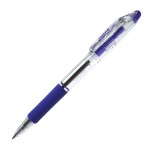 Ручка шариковая автоматическая "Jimnie Retractable", резиновый упор,  0,7мм, синий (Zebra)