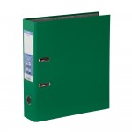 Папка-регистратор А4 75мм, "Classic", карман, картон/пвх, зеленый (Expert Complete)