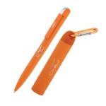 Набор: Ручка "Jupiter" + Внешний аккумулятор "Minty" 2800mAh, оранжевый (Chili)