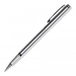 Ручка-роллер "Sonata", латунь, корпус-серебрянный металлик, хром (Portobello)