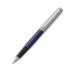 Ручка перьевая "Jotter Royal Blue CT F63 ", корпус-нерж.сталь, лак, нерж.сталь, M (Parker)
