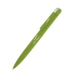 Ручка шариковая "Jupiter", soft touch, зеленое яблоко, хром (Chili)
