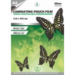 Ламинационная пленка A4 216*303мм, 80mic, глянцевая, 100шт/уп (РеалИСТ)