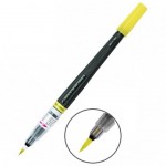 Ручка-кисть "Color Brush", акварельные чернила, лимонно-желтый (Pentel)