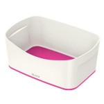 Лоток для хранения "My Box", белый/розовый (Leitz)