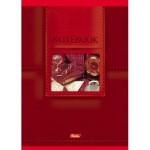Блокнот А5, 80л, клетка, спираль, перфорация, мелованный картон "Офис" (Hatber)